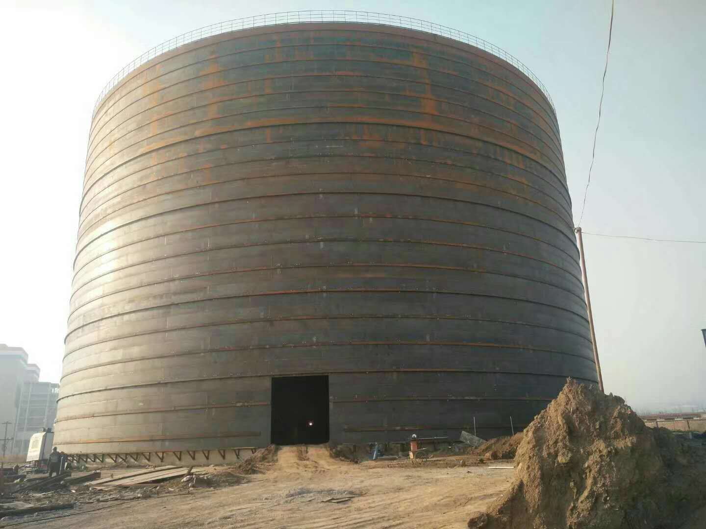 振兴承建大型钢板库的好处及原理